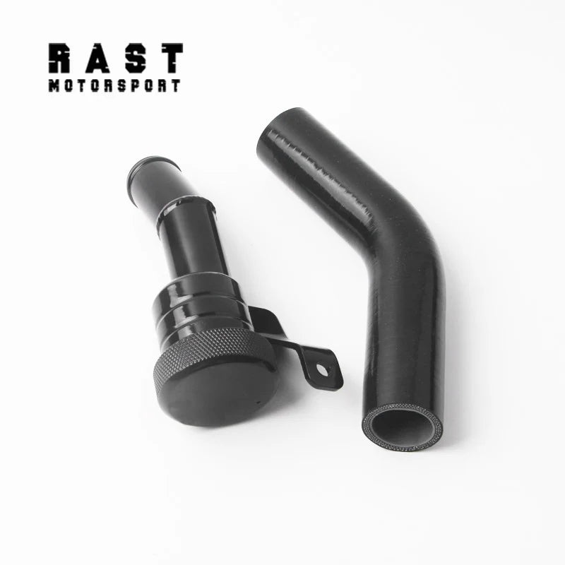 Aluminium Universal Waschereinfüllstutzen Ersatz für VW MK5 Mk6 EA888 Motor