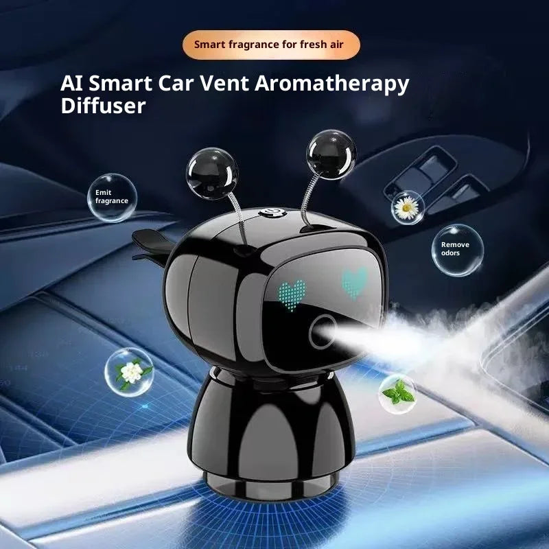Smart Aromatherapy Robot Humidifier With Fragrance Sprayer And Air Purifier