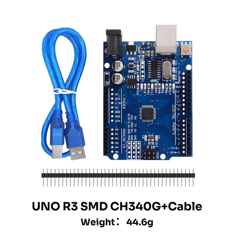 UNO R3 Development Board &ndash; Integrated WiFi Module for Seamless Connectivity UNO R3 SMD-Cable / UNO R3