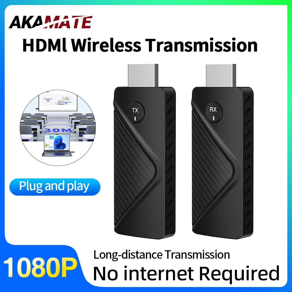 Wireless 1080P HDMI Transmitter Bluetooth &ndash; Low Latency