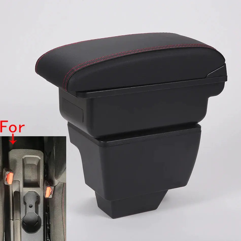 Central Armrest Box With Leather And Abs For Renault Kardian by InterCyprus Trading Ltd