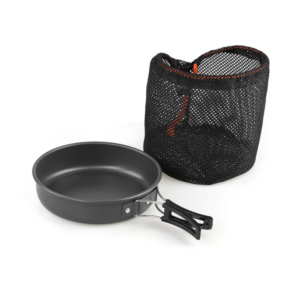 Lightweight Camping Cookware Kit for Outdoor Adventures Frying pan