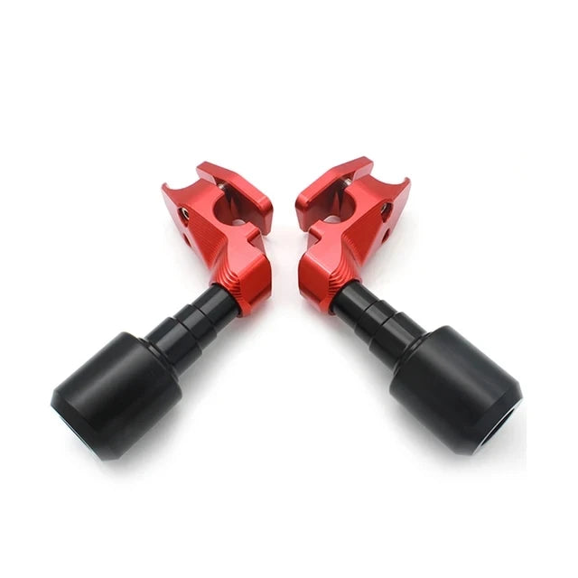 CFMOTO 450SR-S Engine Guard &amp; Frame Slider Crash Pads Red / CHINA
