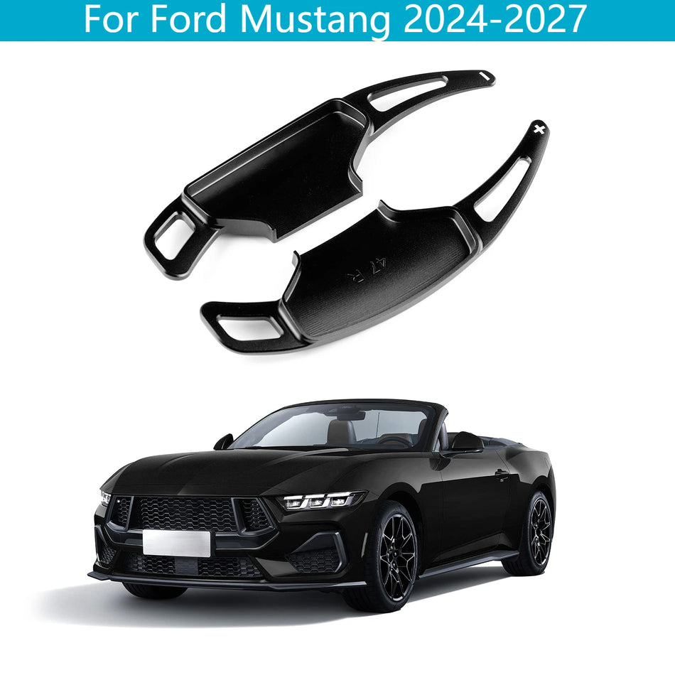 Aluminiowe łopatki zmiany biegów na kierownicę do Forda Mustanga 2024-2027
