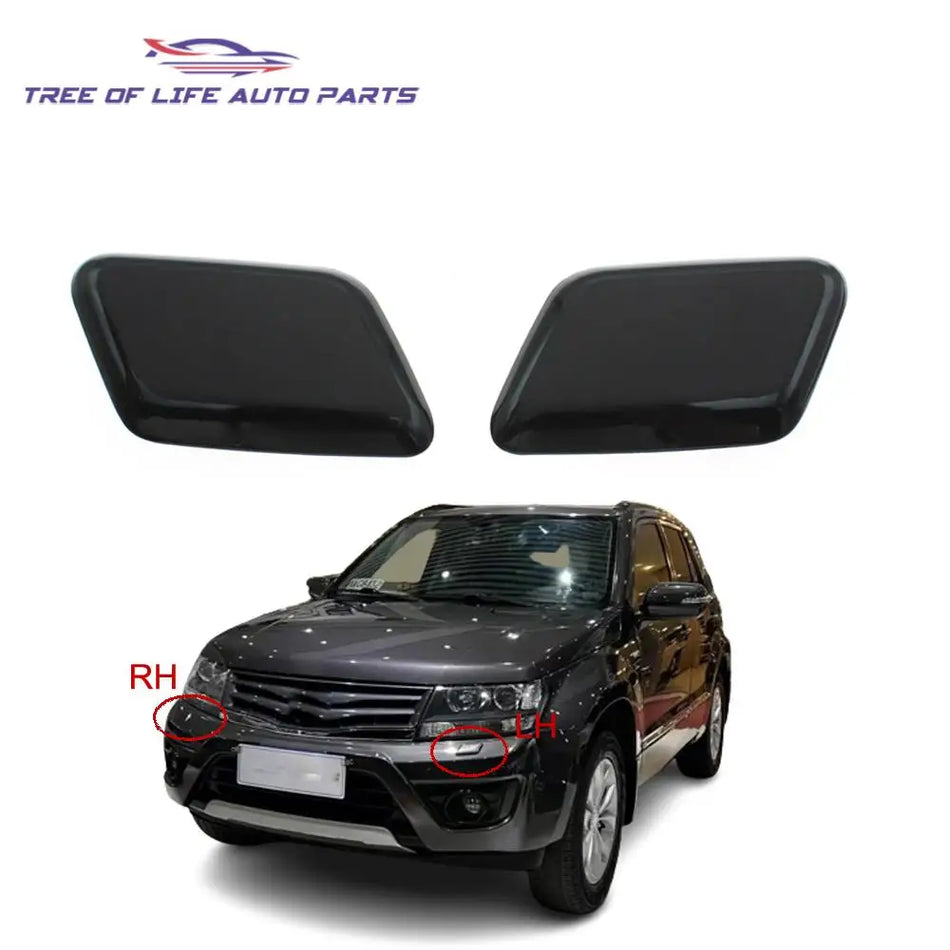 Headlight Washer Nozzle Cap for Suzuki Grand Vitara 2012-2018 Front Bumper Plastic Replacement Part