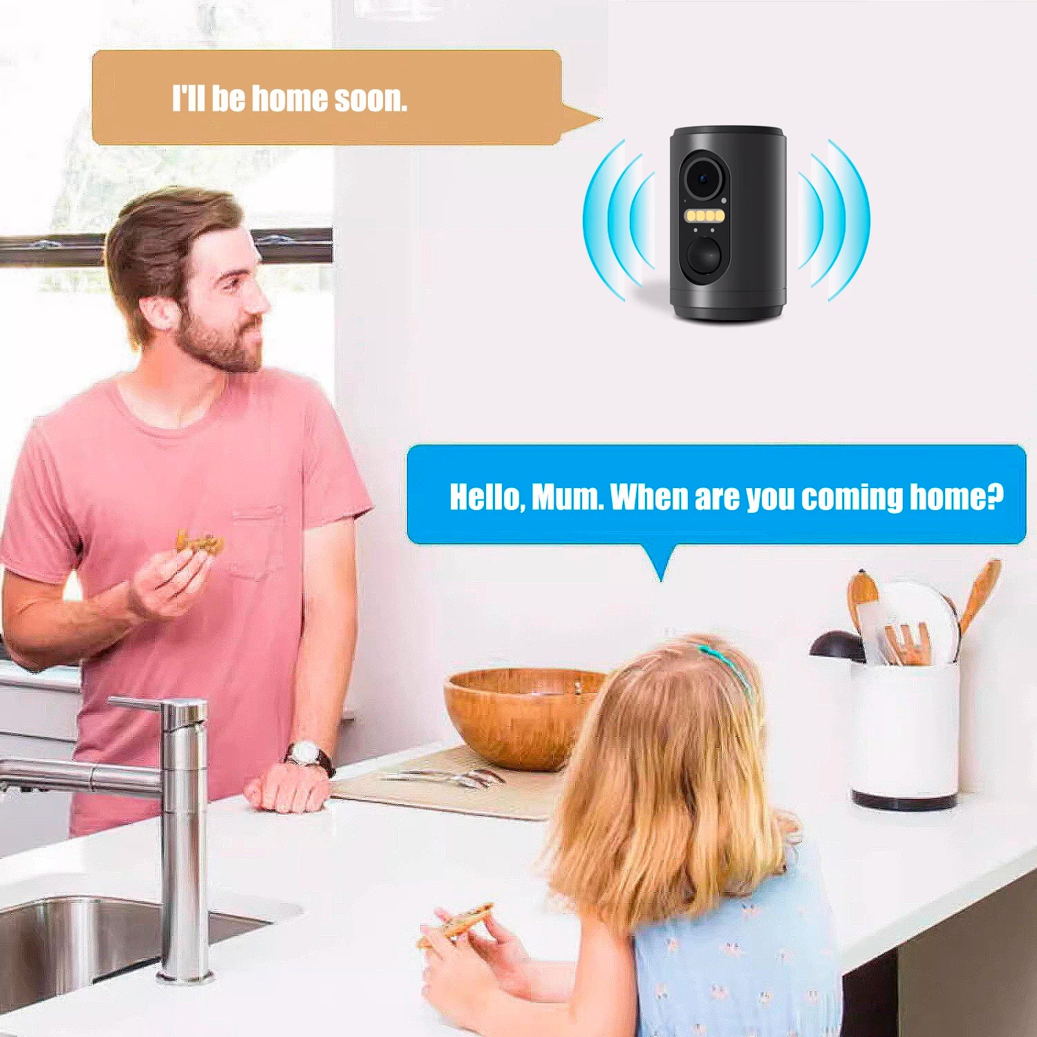 EYIZCO M2 Mini Camera &ndash; Wireless HD Video with PIR Motion Detection