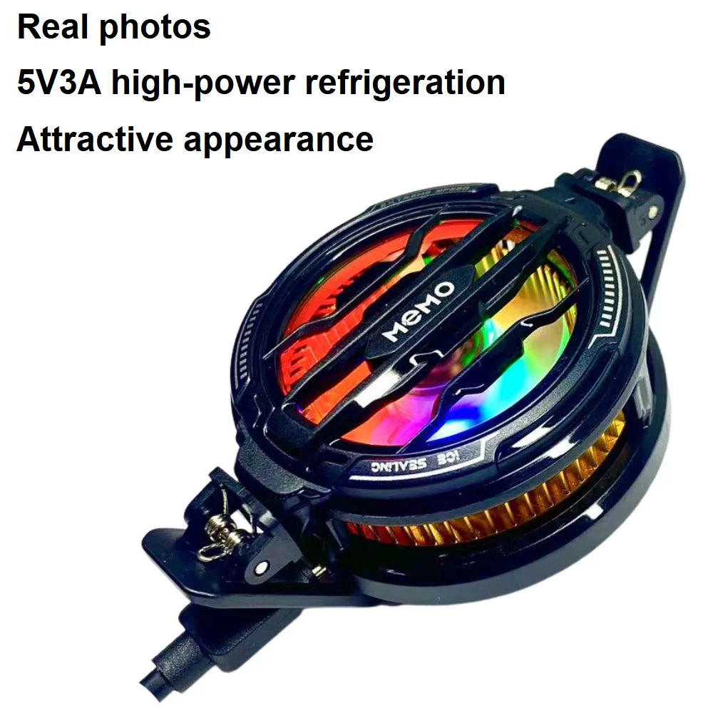 Fast Cooling Mobile Phone Cooler with Magnetic and Clip Design
