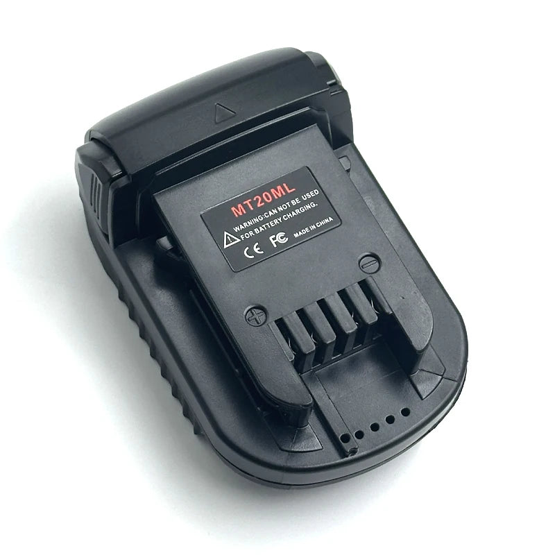 Adaptador de Bateria MT20ML Conversor de Makita 18V para Ferramentas Milwaukee M18