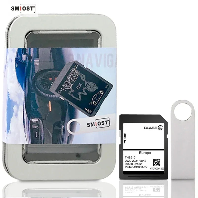 SMIOST Toyota Corolla TNS510 SD Card &ndash; Genuine Update CHINA / TNS510 V2 with USB