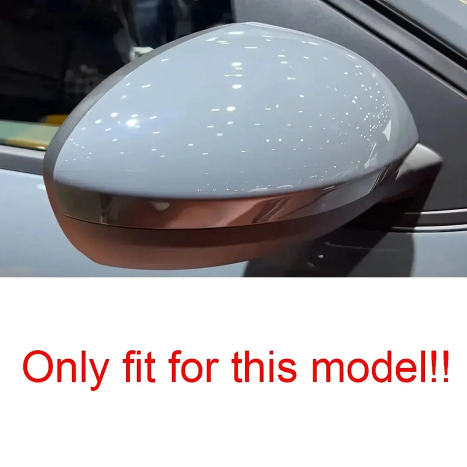 Side Mirror Cover Caps Glossy Black ABS For Dacia Sandero by InterCyprus Trading Ltd