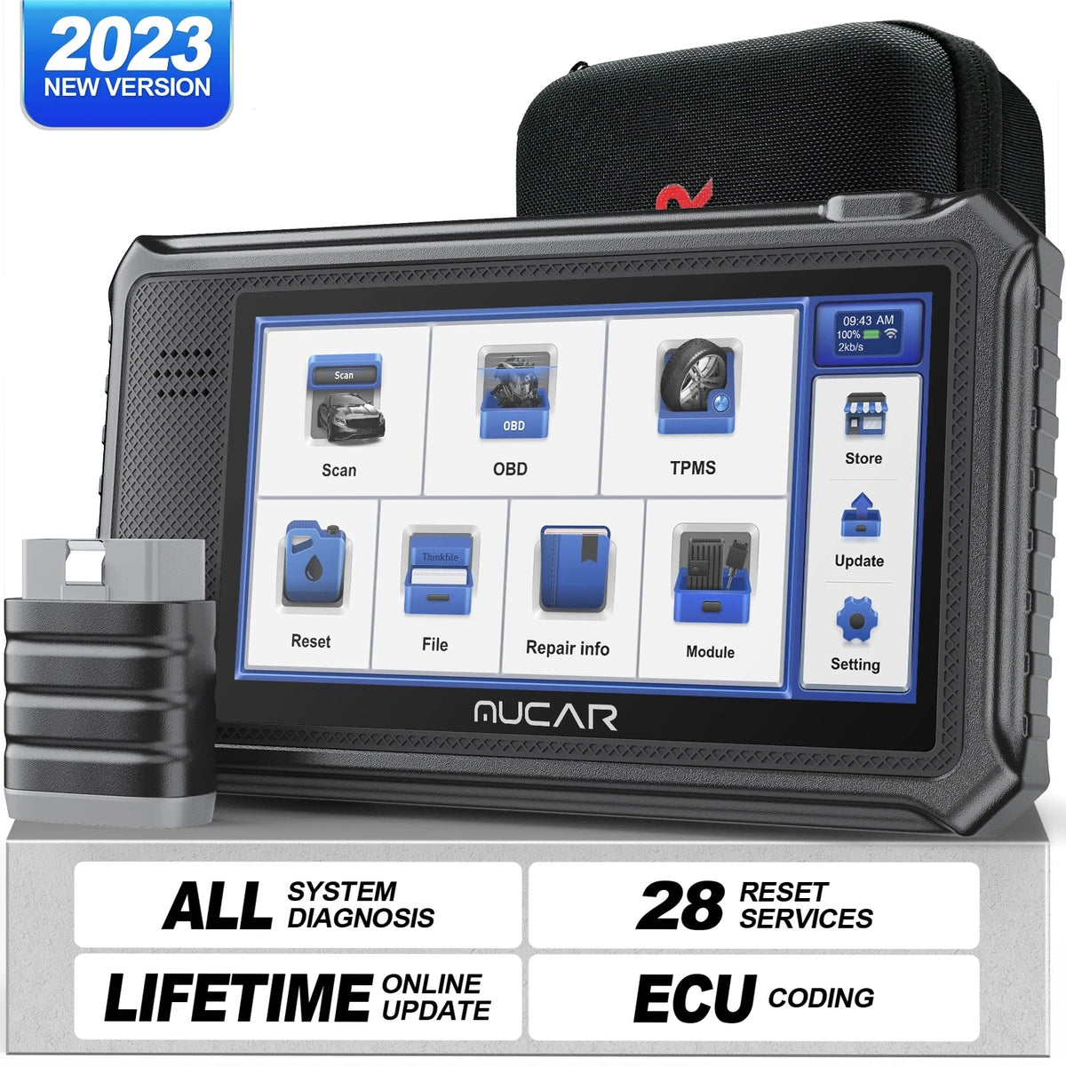 Thinkcar Mucar VO6 &ndash; All System Diagnostics Tool Pro MUCAR VO6 / Mexico