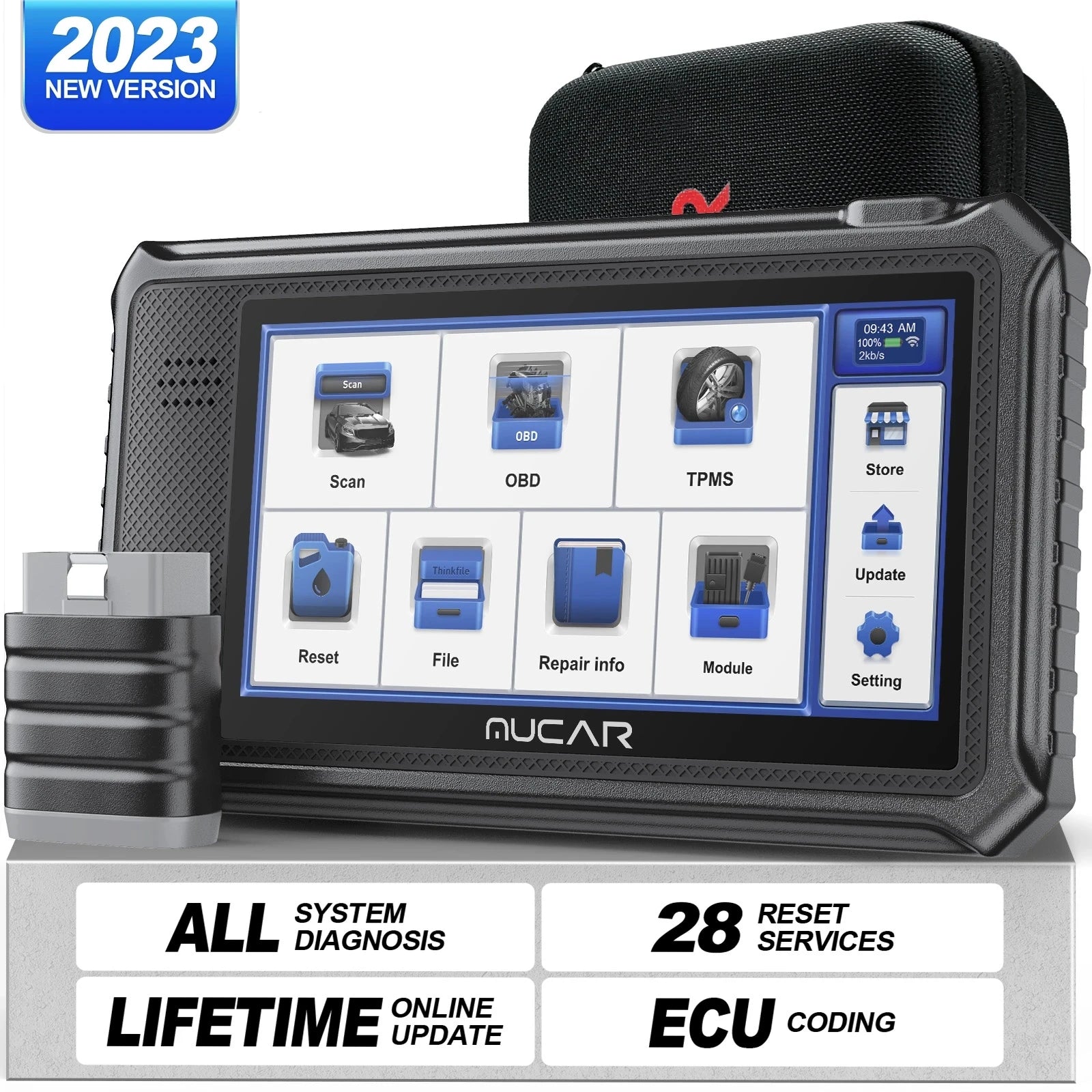 Thinkcar Mucar VO6 &ndash; All System Diagnostics Tool Pro MUCAR VO6 / Mexico