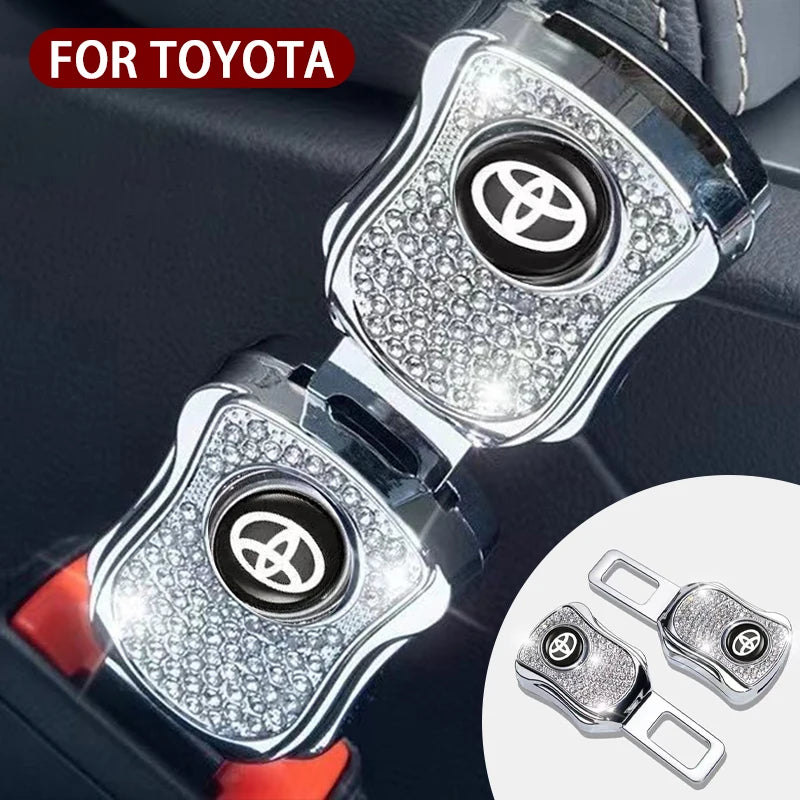 Predlžovač bezpečnostného pásu s klipom pre Toyota Corolla RAV4 Auris Camry Yaris Prius Prado CH-R