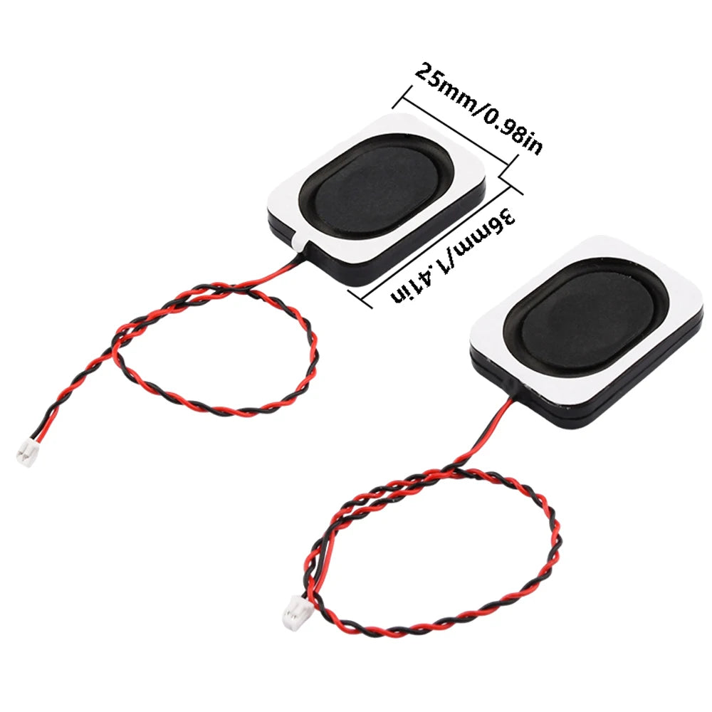 Ultra-Thin HiFi Speaker 4 Ohm 3 Watt - High-Quality Sound Cavity Speaker with Optional Wire Specifications