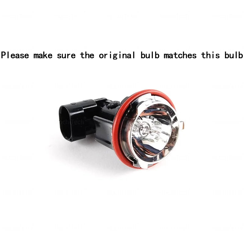 Ampoules LED Angel Eyes 20W blanches en aluminium pour BMW E39 E53 E60 E61 E83 E87