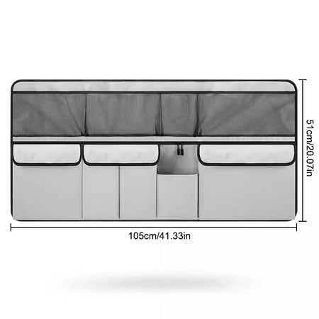 Automechanist Car Trunk Organizer &ndash; Extra Large Capacity Gray 1pc