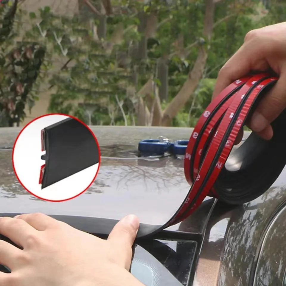 T-Shaped Rubber Car Windshield Sealing Strip for Noise Insulation and Water Protection