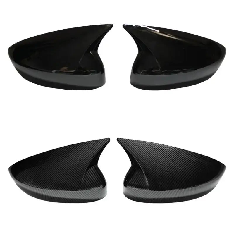 Mazda CX5 Rear View Mirror Cover Trim Glossy Black Ox Horn