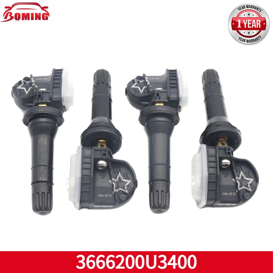 Snímač tlaku pneumatik TPMS, 433MHz, pro JAC SOL X4, pro BAIC X7