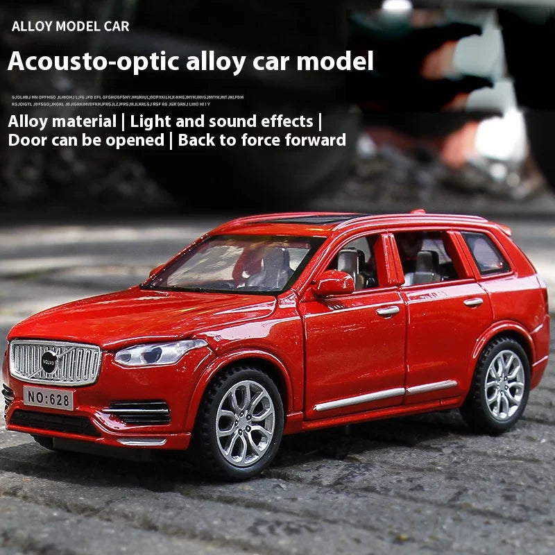 1:32 Scale Alloy Diecast Model Car With Sound And Light For Volvo XC90