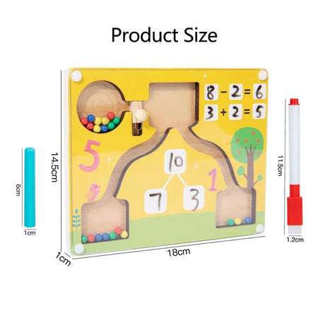 Magnetic Arithmetic Math Games Toy &ndash; Color Cognition