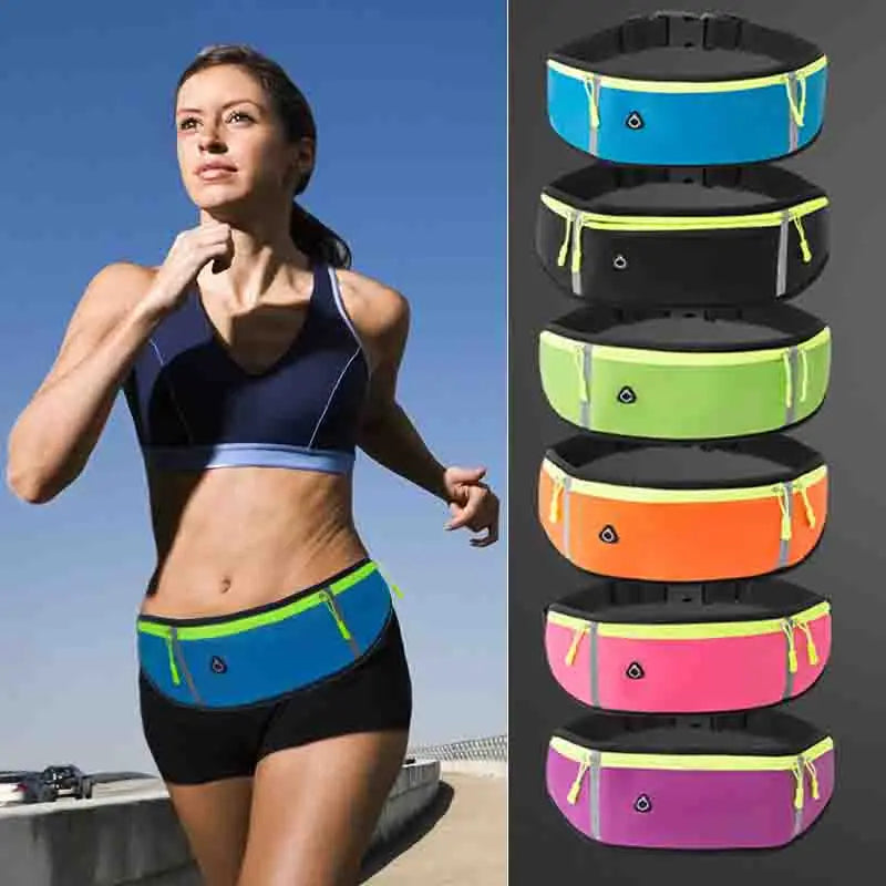 Nepremokavá telefónna taška na pás s nárazuvzdorným tesným dizajnom, polyesterový nosič na behanie a vonkajšie aktivity