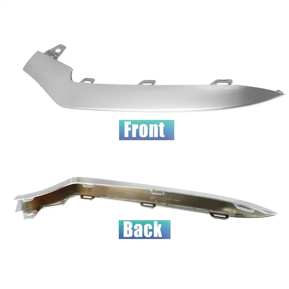 Mercedes E Class Left Right Front Bumper Chrome Trim 2014