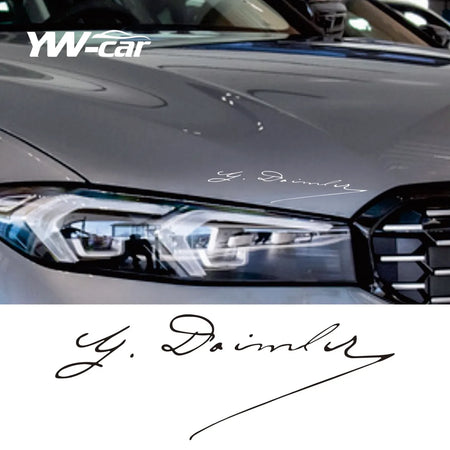 Mercedes Benz Dashboard Sticker Set - 2 Pcs Interior Vinyl Decals for C E S GLS M R A SL V GLC CLA Models