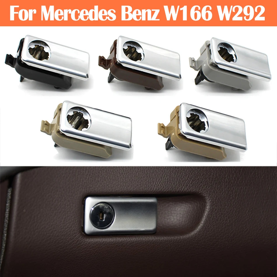 Mercedes-Benz Glove Box Latch Handle for X166 W166 W292, Chrome