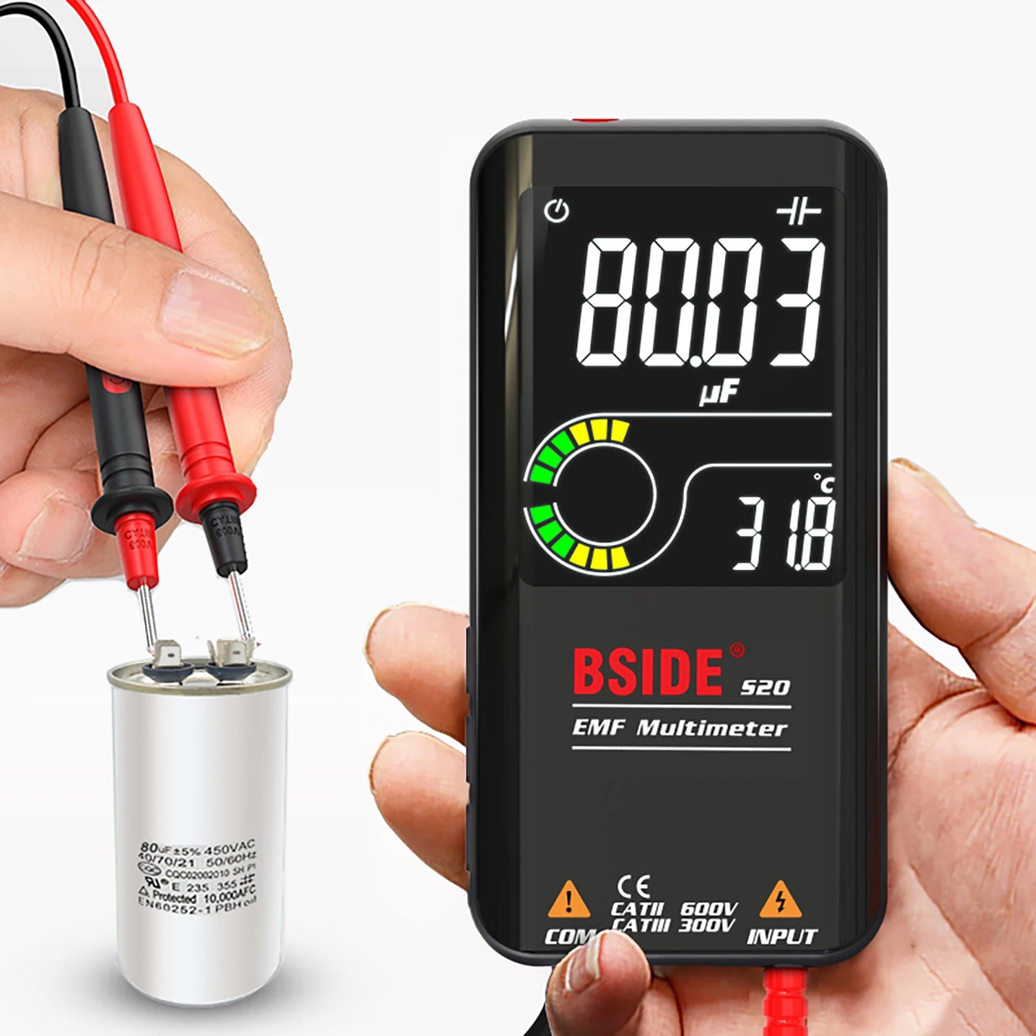 BSIDE S20 Digital Multimeter NCV EMF &ndash; Fast Response