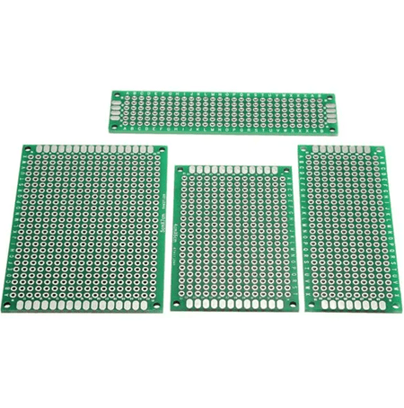 4 Sizes Double Sided Prototyping PCB Board Printed Circuit Board For DIY