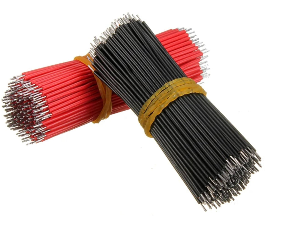 6cm Breadboard Jumper Cable Dupont Wire Electronic Wires Black Red Color