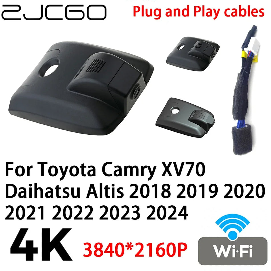 DVR kamera 4K Plug and Play za Toyota Camry XV70