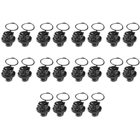 10-80P Air Valve Nozzle Caps for Inflatable Boat Kayak Raft Mattress Airbed Inflatable Pump Adapter for SUP Board mattress valve 20PCS / CN (Origin)