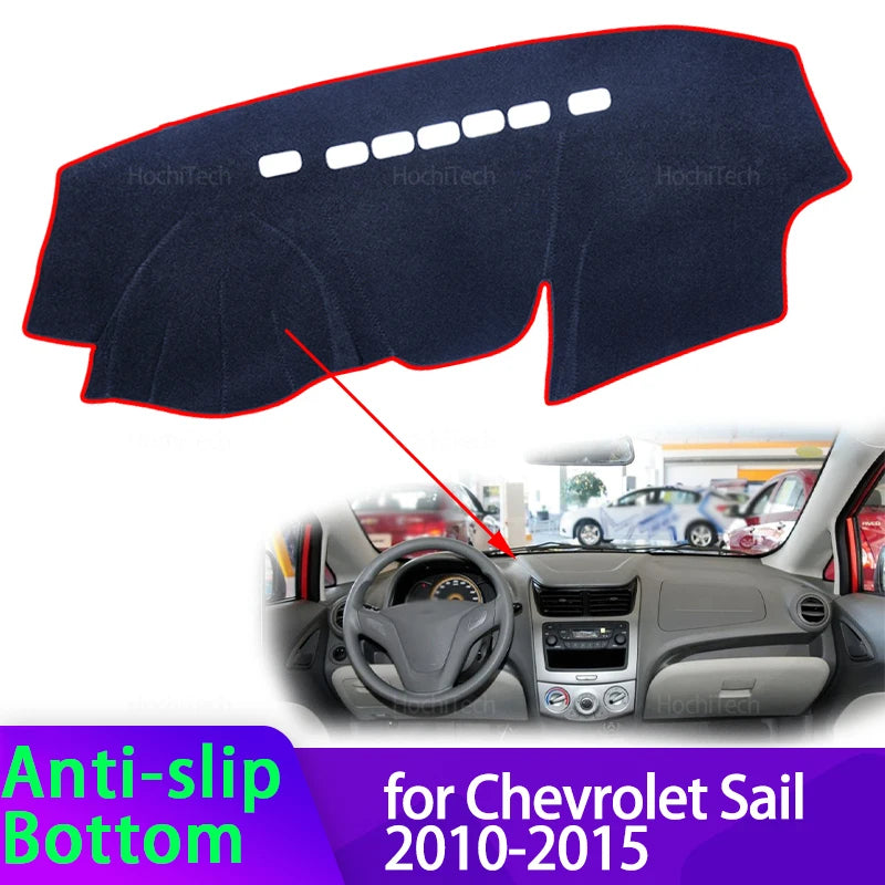 Tarkkuusistuva Polyesterinen kojelaudan matto Chevrolet Sail