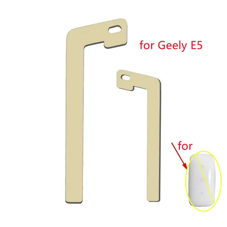 10pcs/lot Replacement Car Remote Smart Car Key Blade For Geely E5 by InterCyprus Trading Ltd