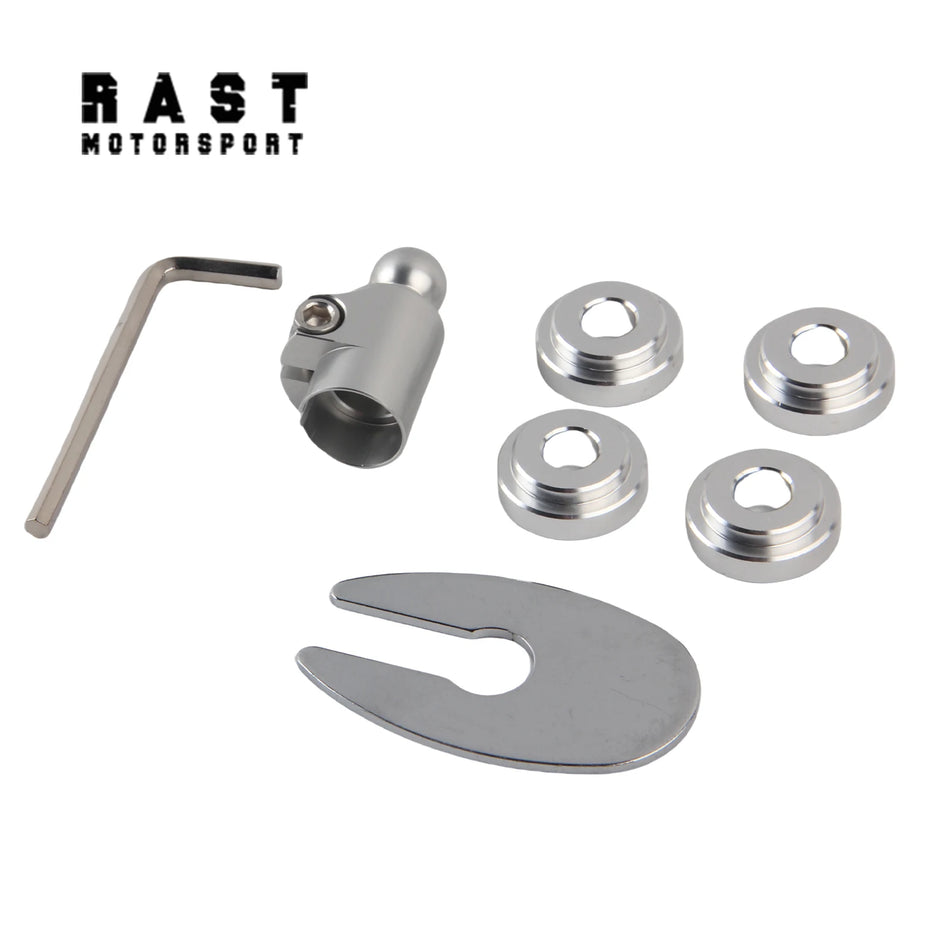 Kurzer Shifter Turbo Quick Shift Adapter aus Aluminium für Honda Civic Type R FD2 FN2