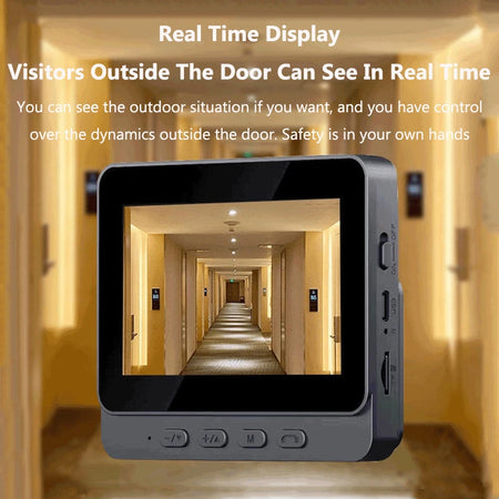 Smart Visual Doorbell &ndash; Two-Way Intercom and Night Vision