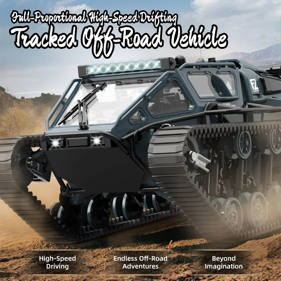 JHD 360&deg; RC Tracked Tank Car - Drift &amp; Off-Road Mastery