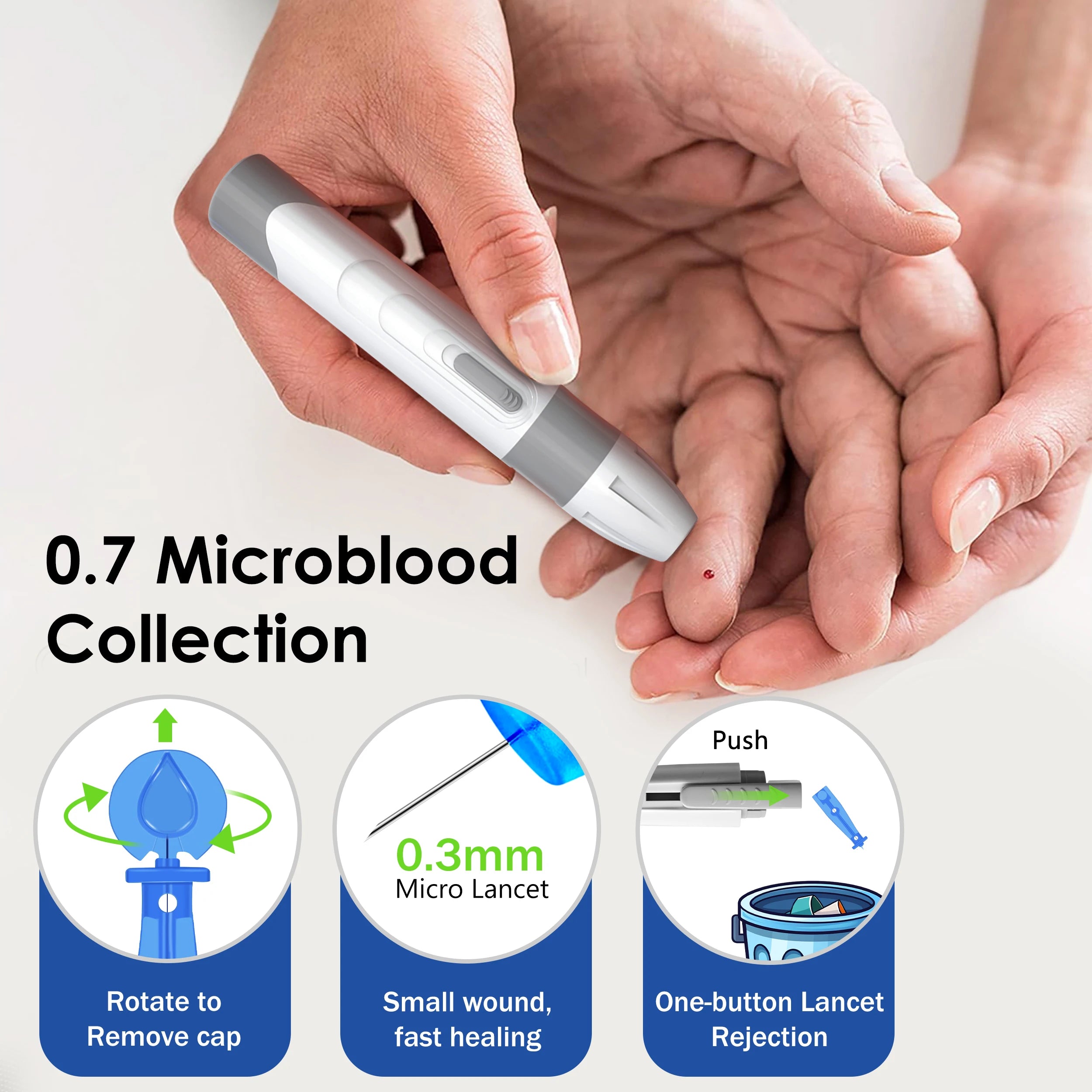 G-425-2 LinkSun Blood Glucose Meter &ndash; Fast and Accurate Blood Sugar Testing