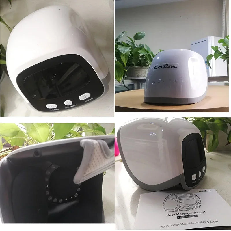 Elektrický ohřívací masér na kolena s terapií vzduchovým kompresorem