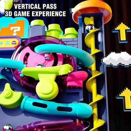 Track Adventure Game Rail Rolling Ball Model &ndash; Interactive Educational Fun for Kids