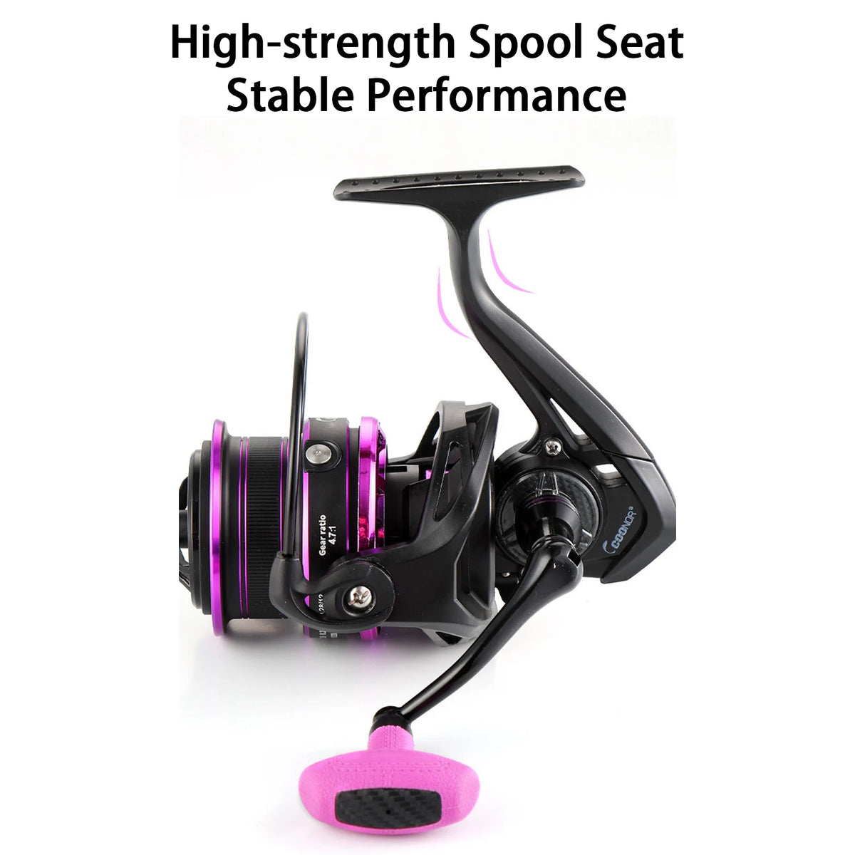 Saltwater Rotating Reel - Heavy Duty Metal Construction