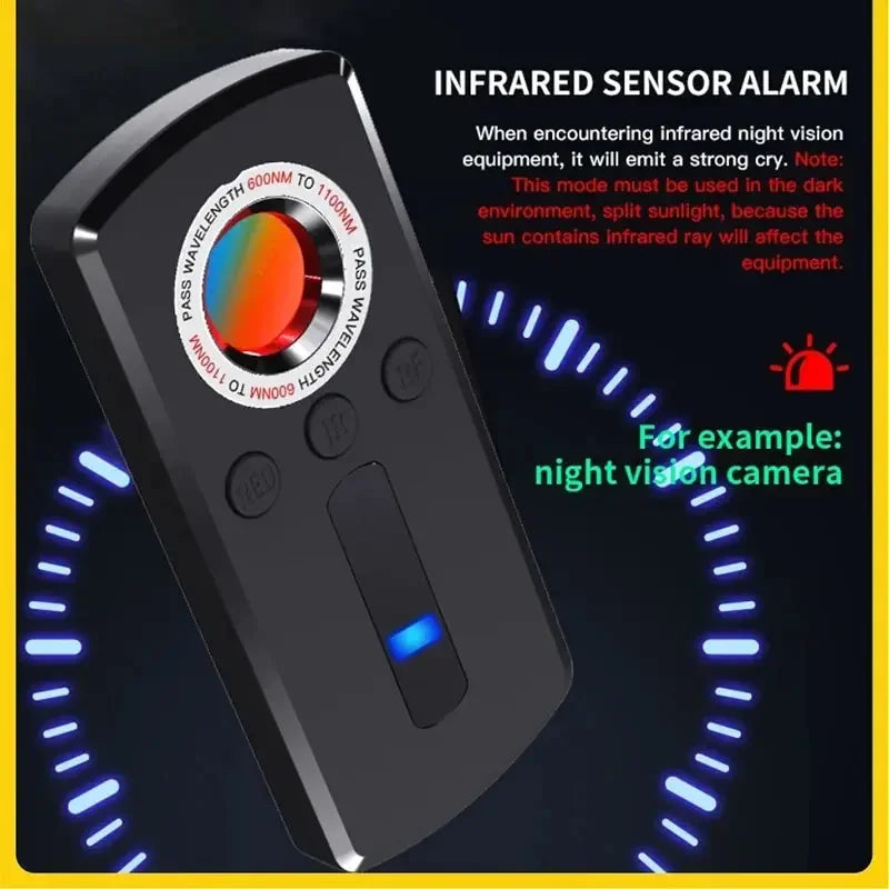 Hidden Camera Detector Anti Spy Gadget &ndash; Wide Signal Scan