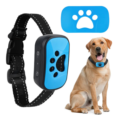 Electric Dog Training Collar &ndash; Waterproof Bark Deterrent Blue 2