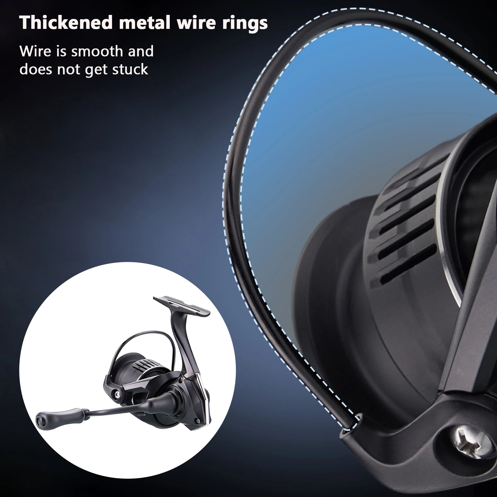 5.2:1 Speed Ratio Fishing Reel - Carbon Fiber &amp; Aluminum Alloy, Ideal for Saltwater Fishing