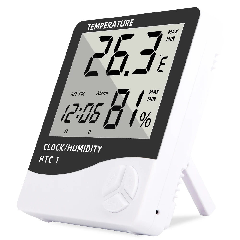 HTC-1 HTC-2 Digital Thermometer Hygrometer &ndash; High Accuracy HTC-1