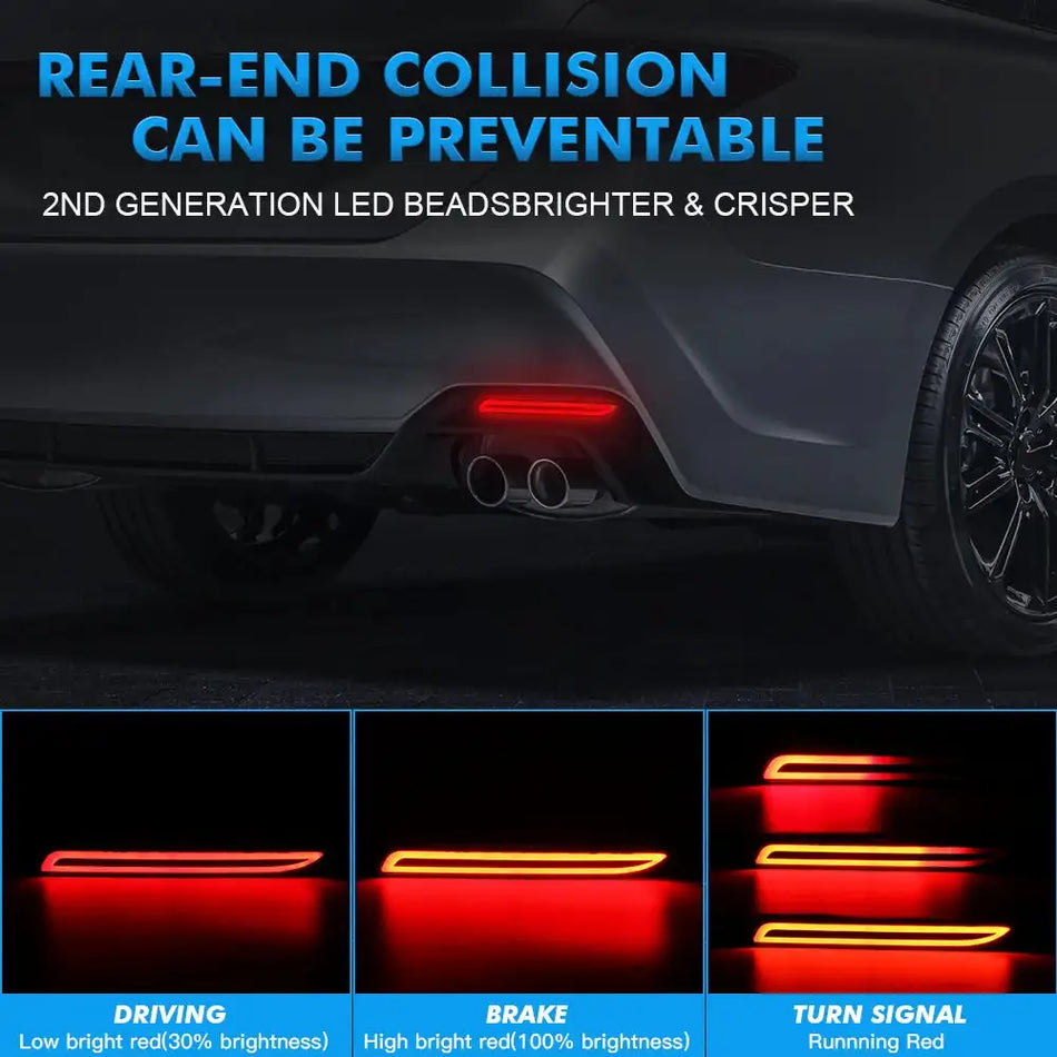 Bevinsee LED Bremselys Kit RAV4 2019-2024 Signaler