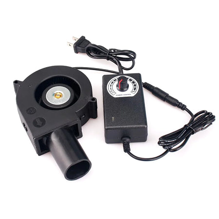 110V 220V Portable Air Blower for Barbecue &amp; Wood Stove - Silent &amp; Adjustable