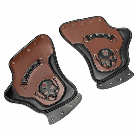Motorcycle PU Leather Insulation Side Panel, Paired with Saddle Insulation Pad, Riding anti Scald Side Guard, Fuel Tank Modifica by InterCyprus Trading Ltd